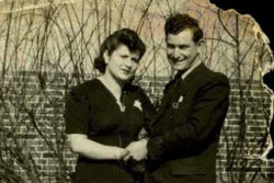 Sally and Sol Rosenkranz during the Jewish Holiday of Rosh HaShanah